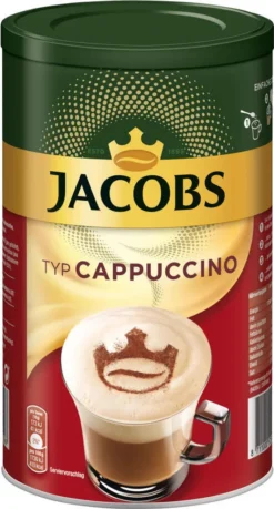 JACOBS Typ Cappuccino 6 X 400 G Dosen Feine Cremigkeit - Viel Schaum -Mytime ba86bd638735409fe2e8540272b42b09