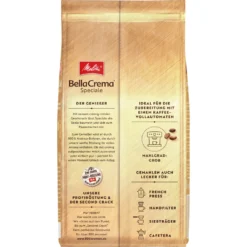 MELITTA Ganze Kaffeebohnen BellaCrema Speciale 1100g Milder Geschmack Stärke 2 -Mytime c9c56f4ce9a806a272b53193bae7a9cf