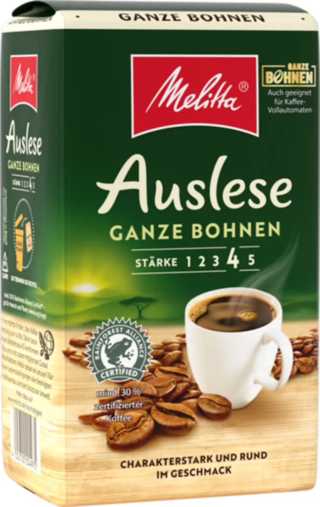 MELITTA Auslese Ganze Bohnen Für Filterkaffee 500 G Kräftig Mit Rundem Aroma 2 MELITTA Auslese Ganze Bohnen Für Filterkaffee 500 G Kräftig Mit Rundem Aroma